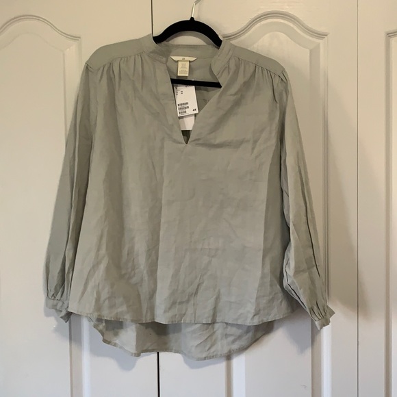 Linen blend top from H&M - Picture 1 of 4